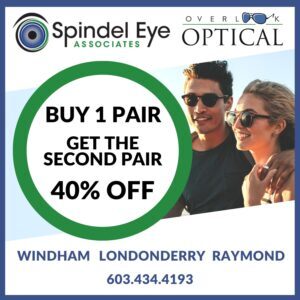 Spindel Eye Promotion in Derry, Windham, & Londonderry, NH