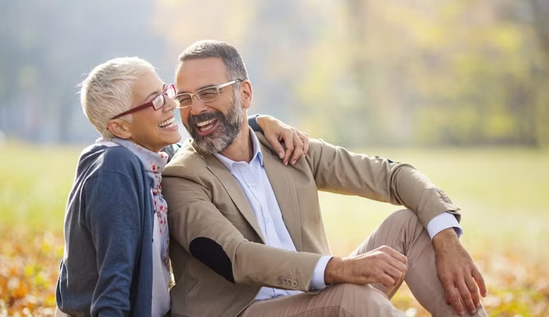 Couple enjoying their time together