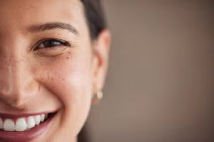 Women smiling