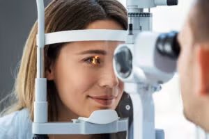 Routine eye checkup