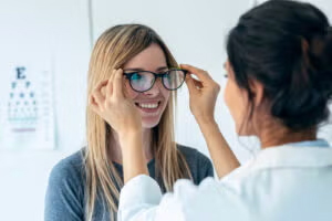 Regular eye exam